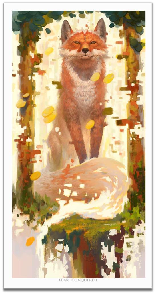A painting of a regal red fox in the woods by artist Aaron Holley. This link will take you to purchase the Boxwood Membership so you can purchase the limited edition print of the artwork.